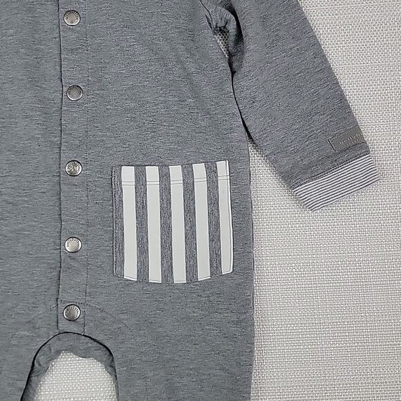 Bellybutton organic cotton hooded coverall 6M - Picture 2 of 8